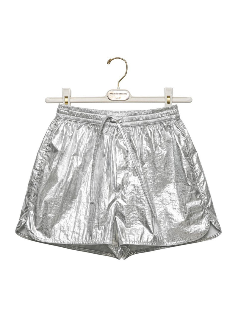 SUMMER METALLIC FOIL SWIM SHORTS