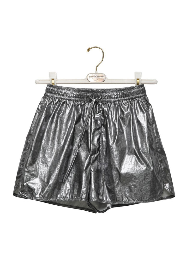 SUMMER METALLIC FOIL SWIM SHORTS