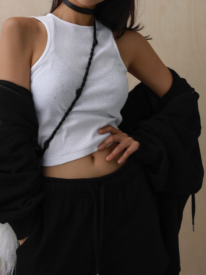 SUPER OVERSIZED PADDED SHOULDER HOODIE