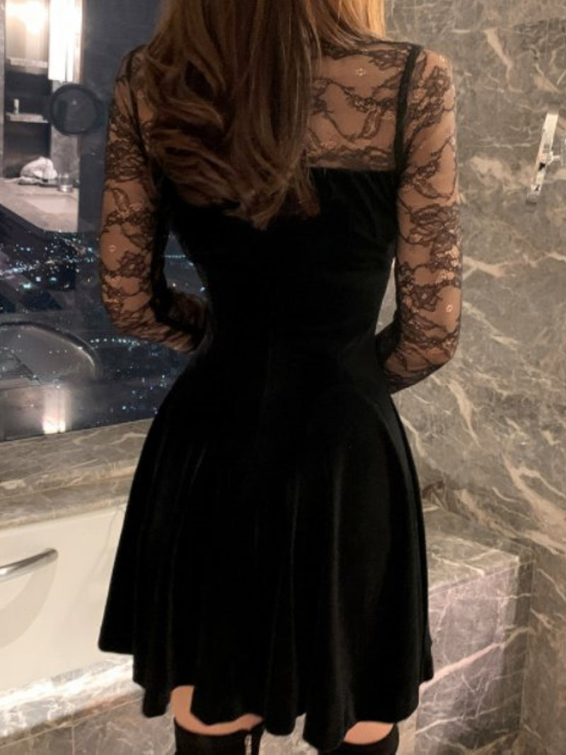 SUZY VELVET DRESS