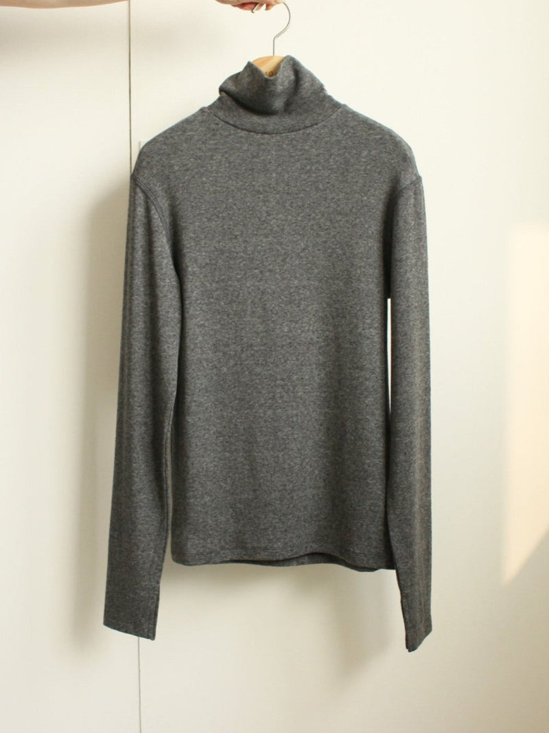 TENCEL WOOL TURTLENECK