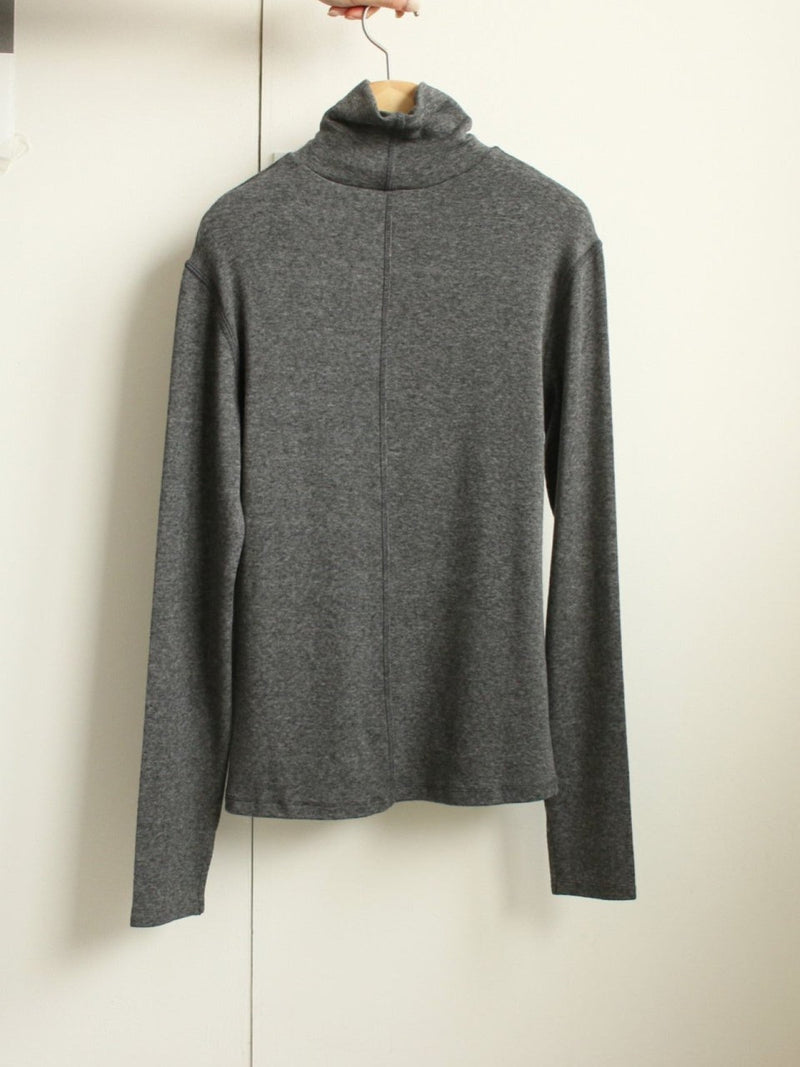 TENCEL WOOL TURTLENECK