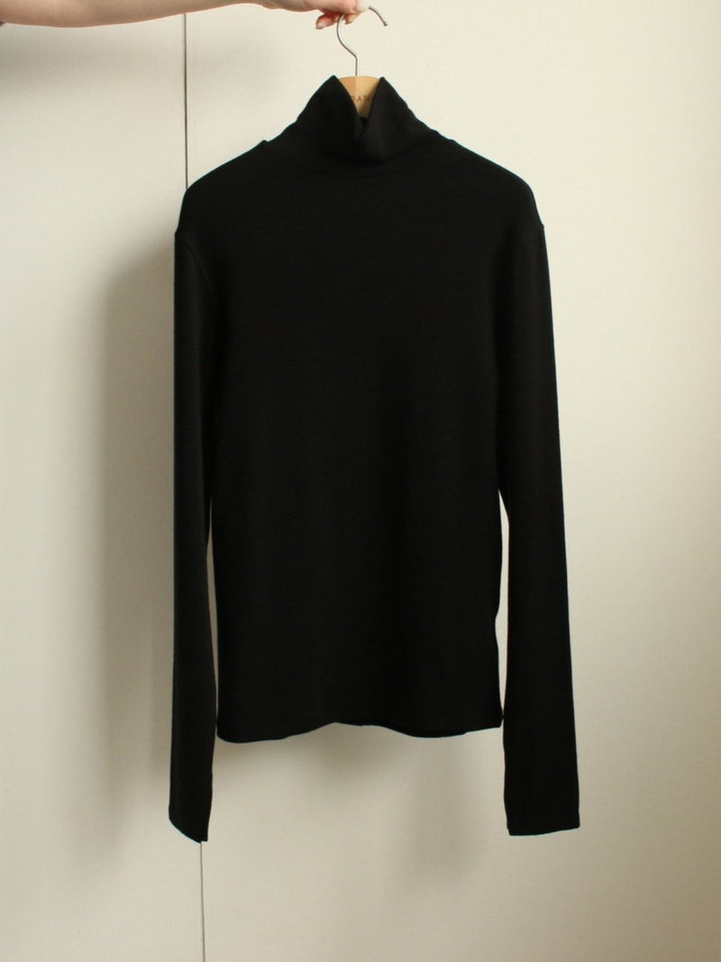 TENCEL WOOL TURTLENECK