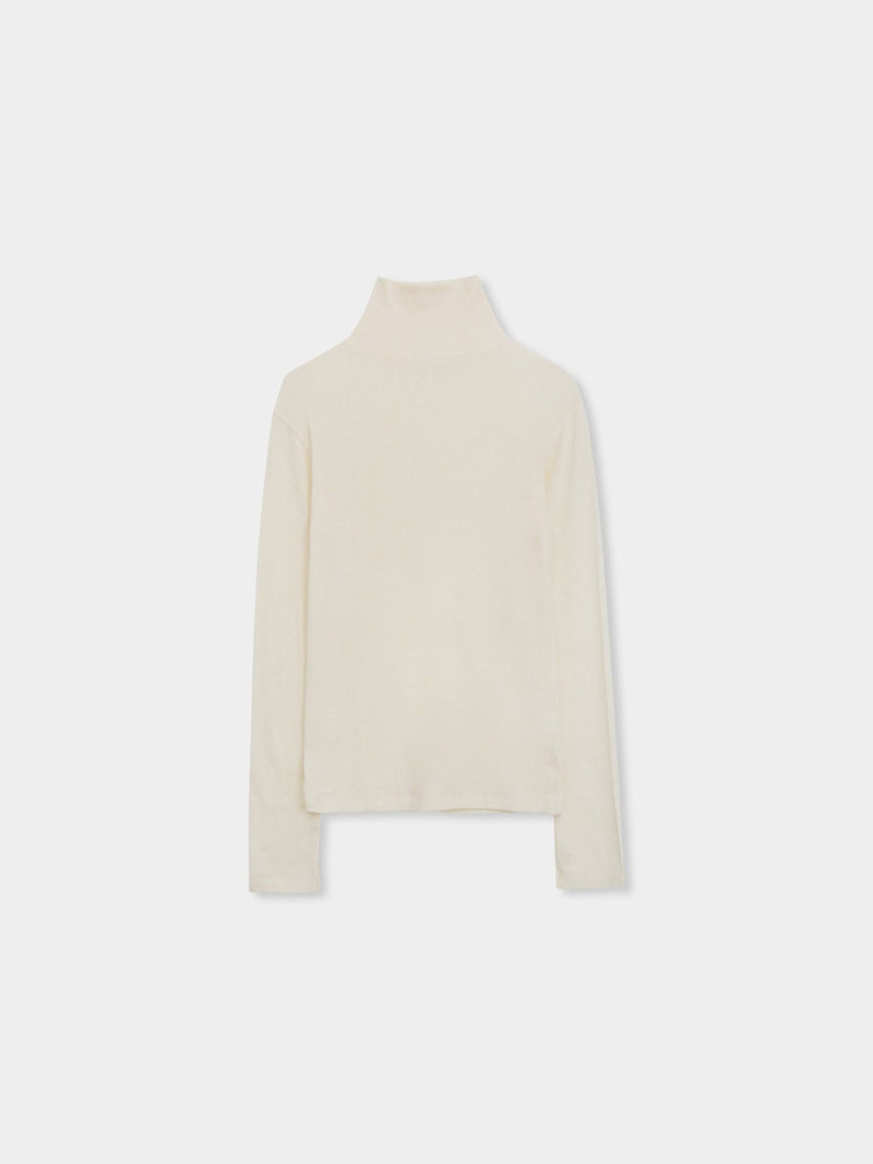 TENCEL WOOL TURTLENECK