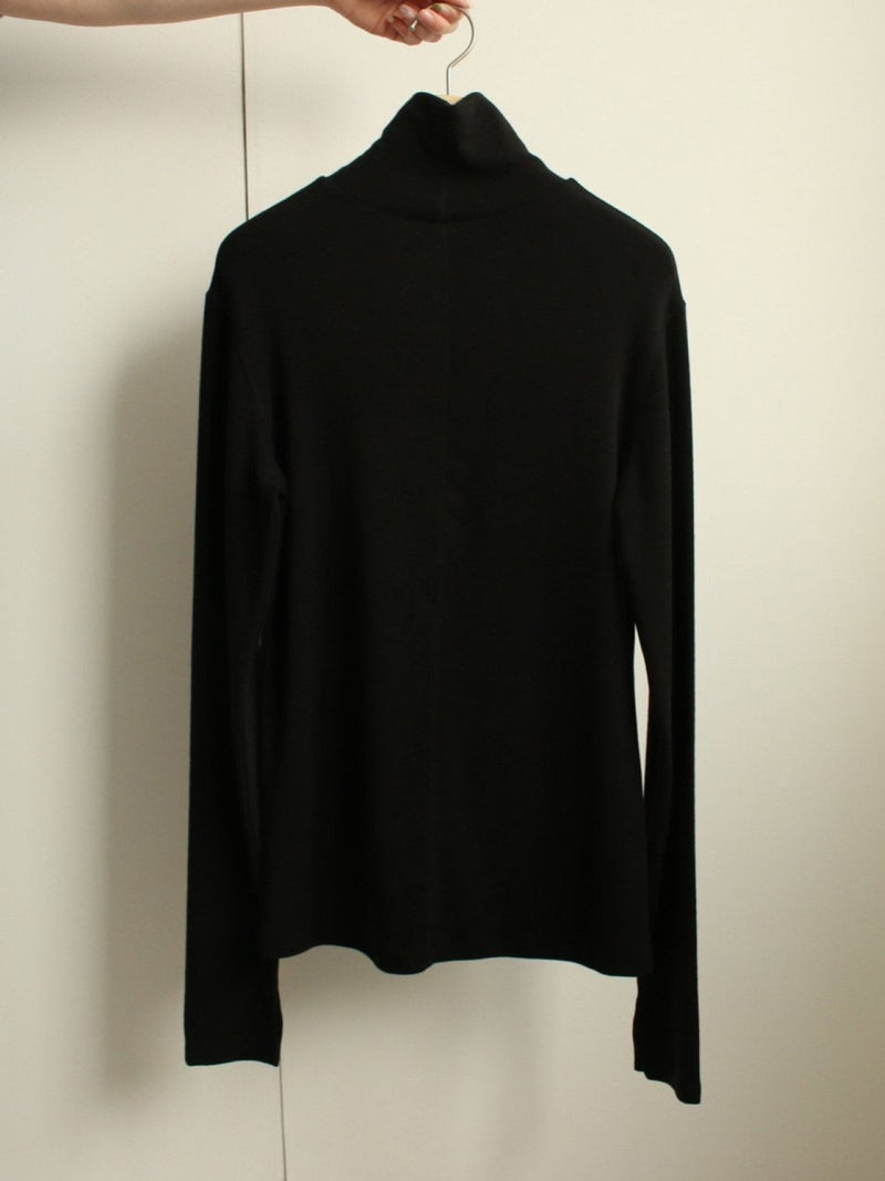 TENCEL WOOL TURTLENECK