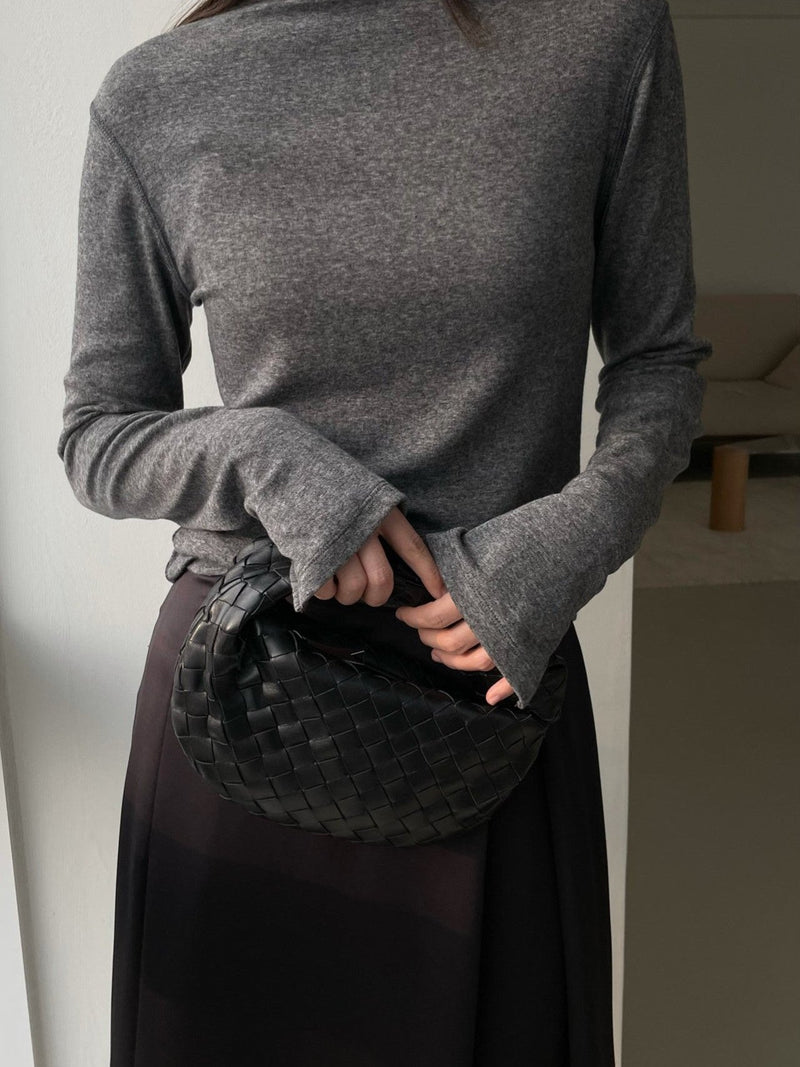 TENCEL WOOL TURTLENECK