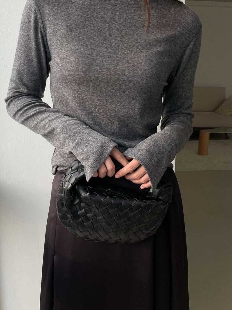 TENCEL WOOL TURTLENECK