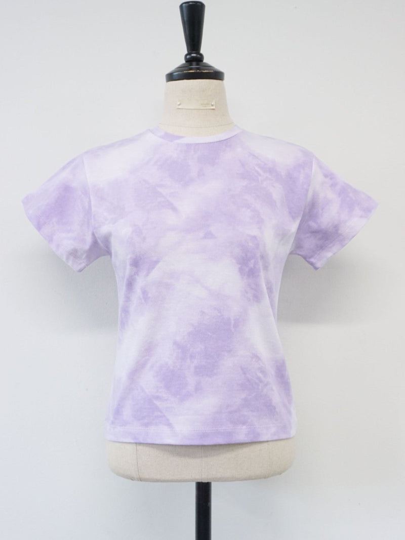 TIE-DYE CROPPED T-SHIRT