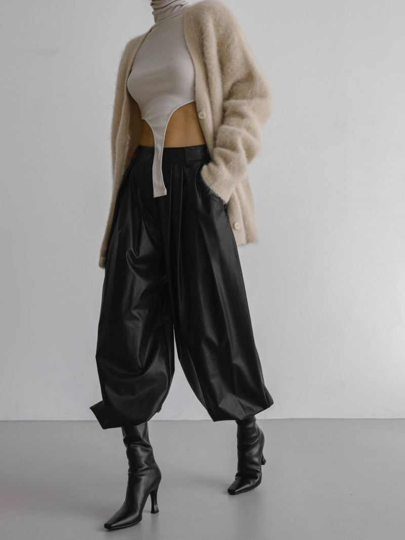 TURTLENECK RIBBED BODY SUIT