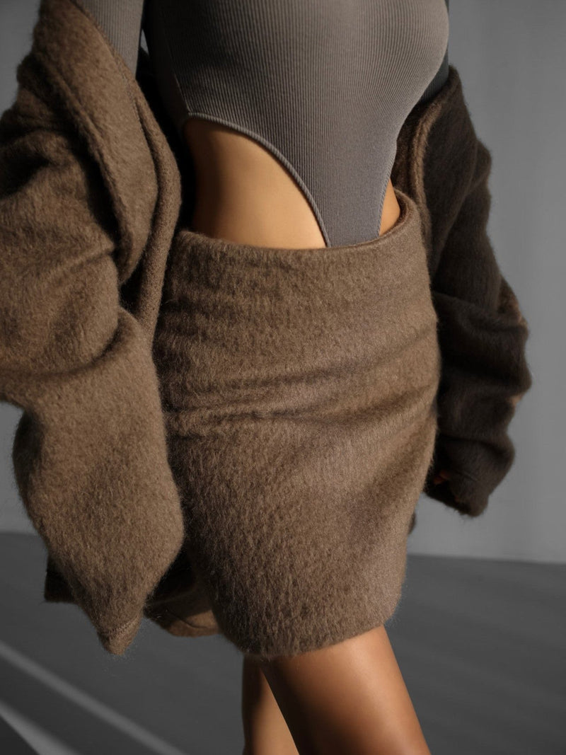 TURTLENECK RIBBED BODYSUIT