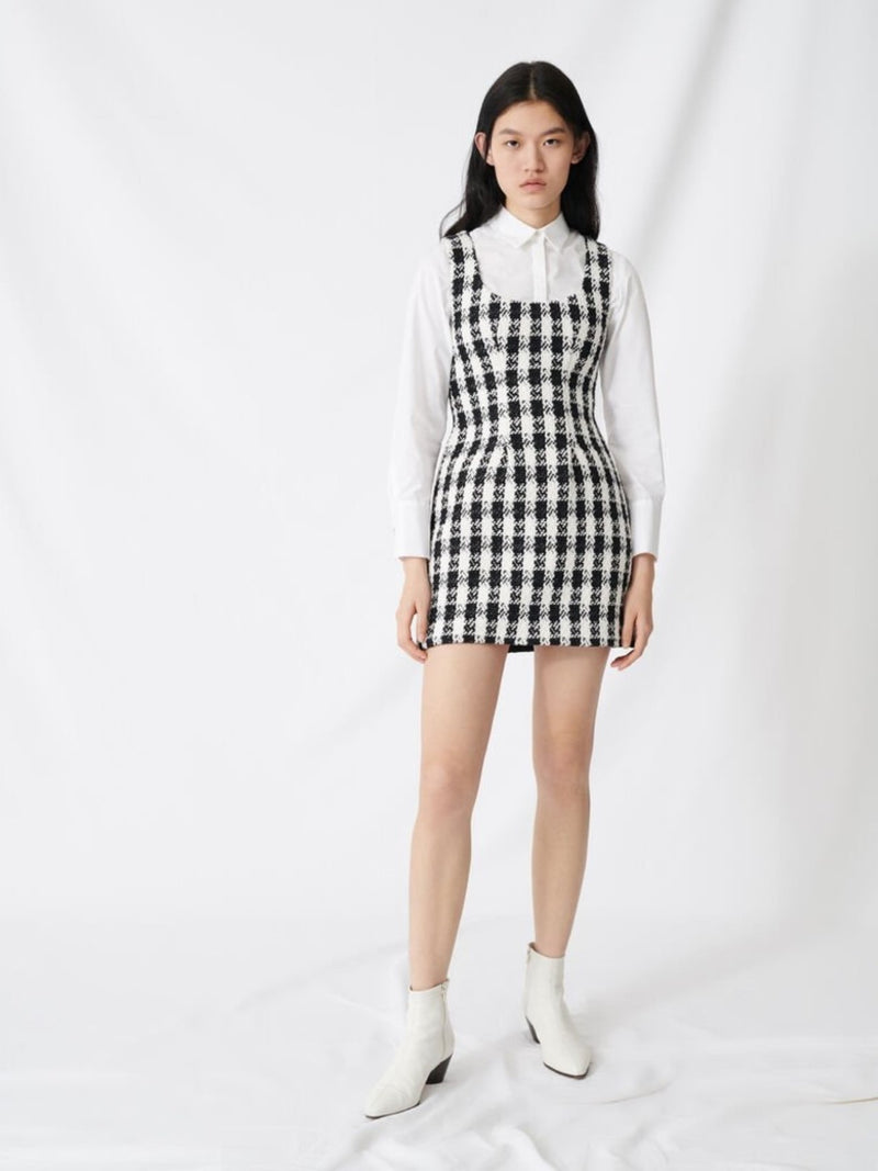 TWEED SLEEVELESS TUNIC