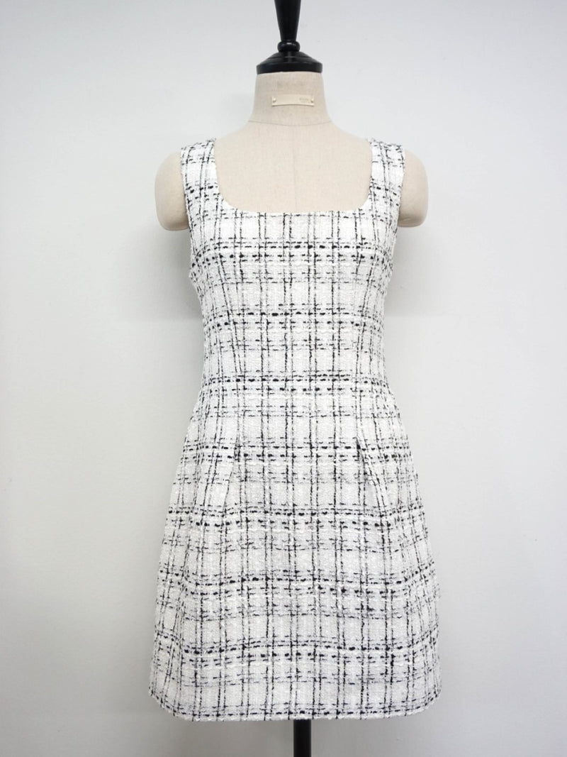 TWEED SLEEVELESS TUNIC