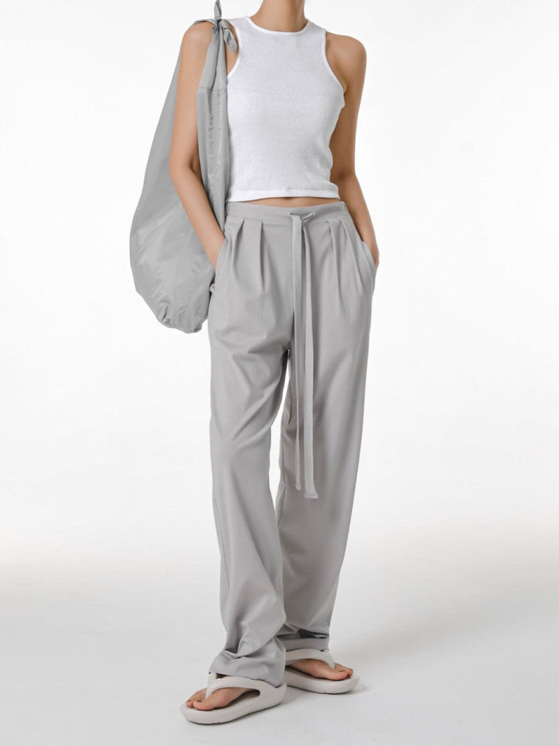 TWO PIN TUCK LOUNGE TROUSERS