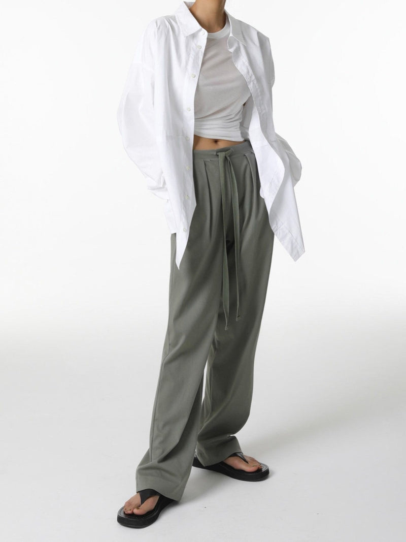 TWO PIN TUCK LOUNGE TROUSERS