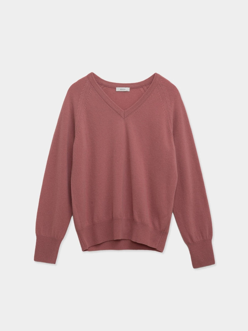 V NECK WOOL CASHMERE KNIT