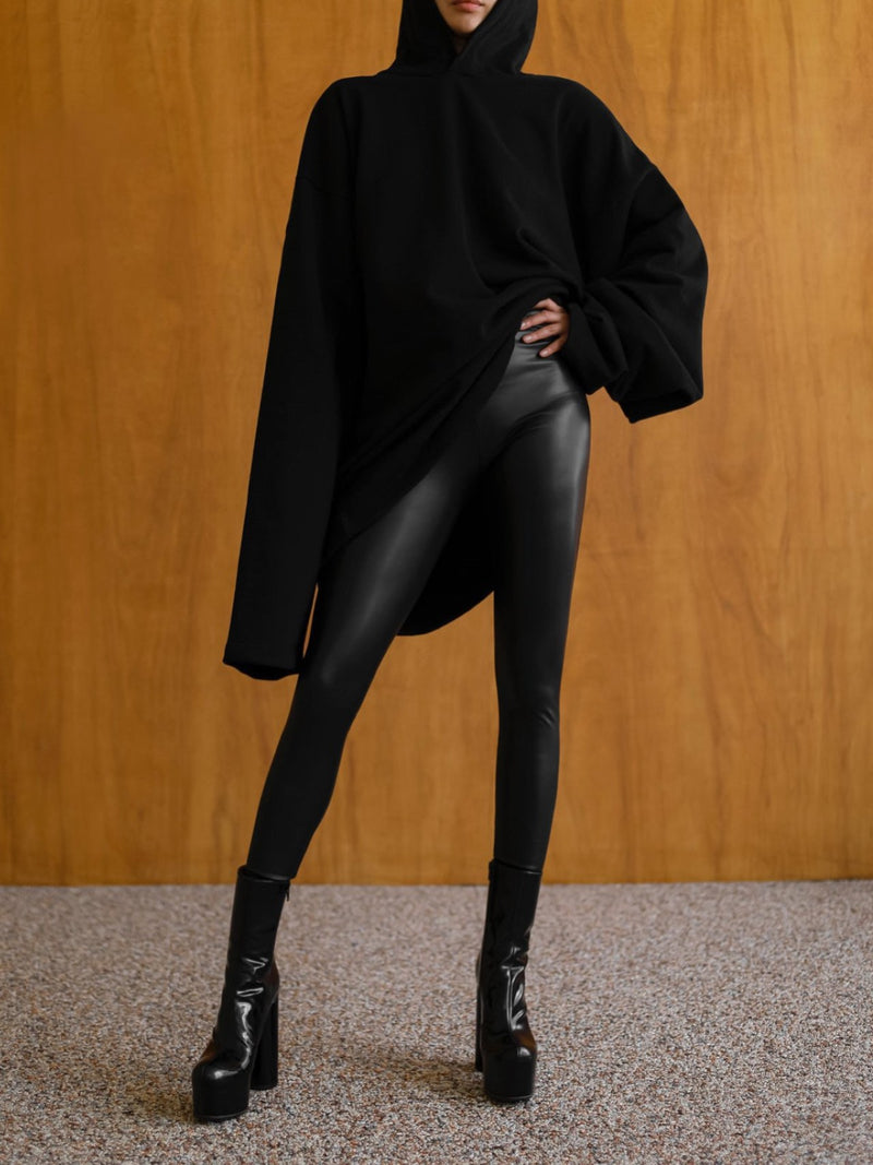 VEGAN LEATHER LEGGINGS