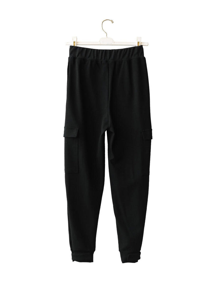 VELCRO DETAIL JOGGER TROUSERS