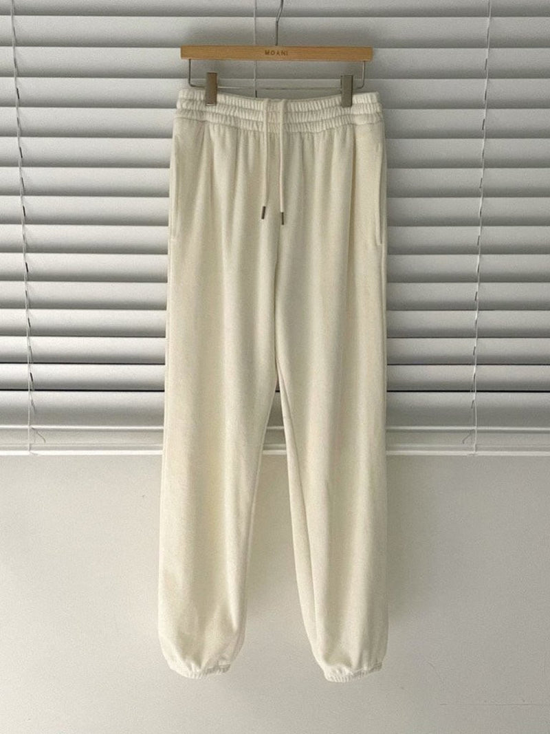 VELVET JOGGER PANTS