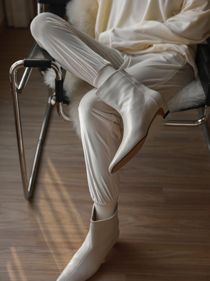 VELVET JOGGER TROUSERS