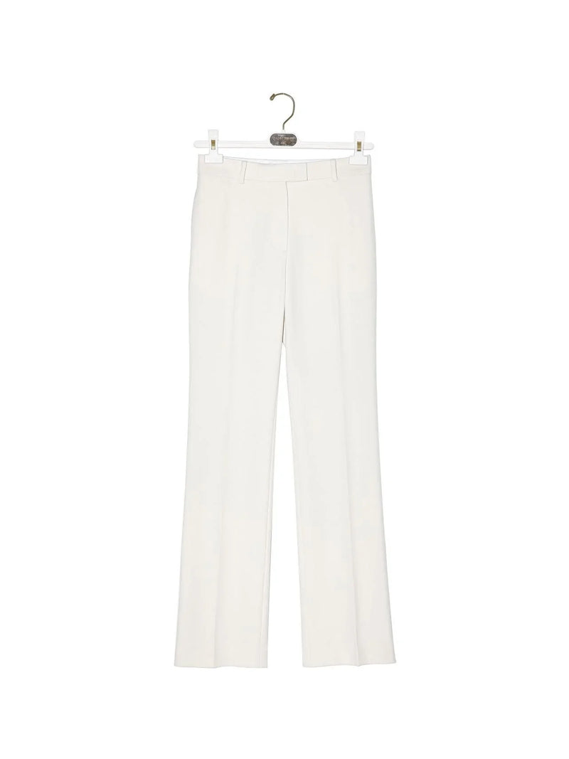 WOOL FLARED TAILORED TROUSERS