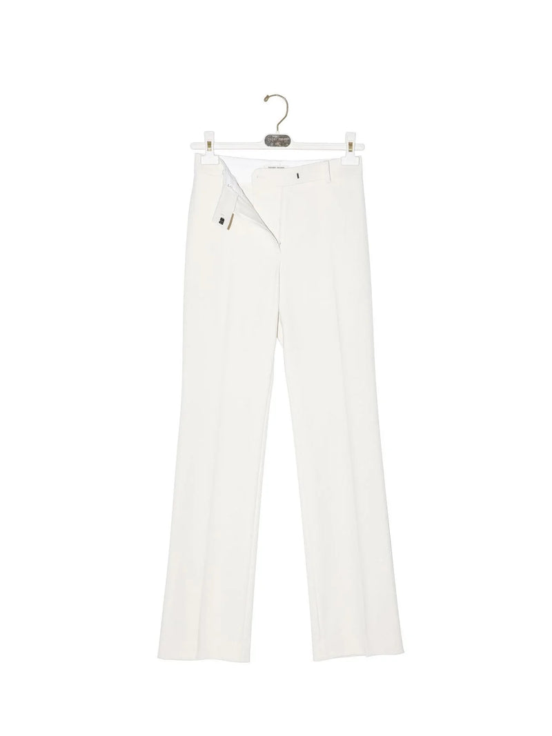 WOOL FLARED TAILORED TROUSERS