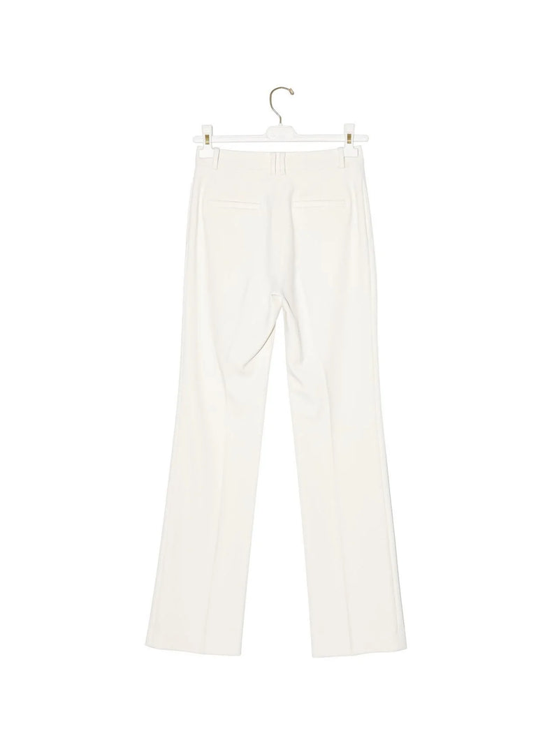 WOOL FLARED TAILORED TROUSERS