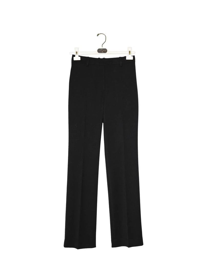 WOOL FLARED TAILORED TROUSERS