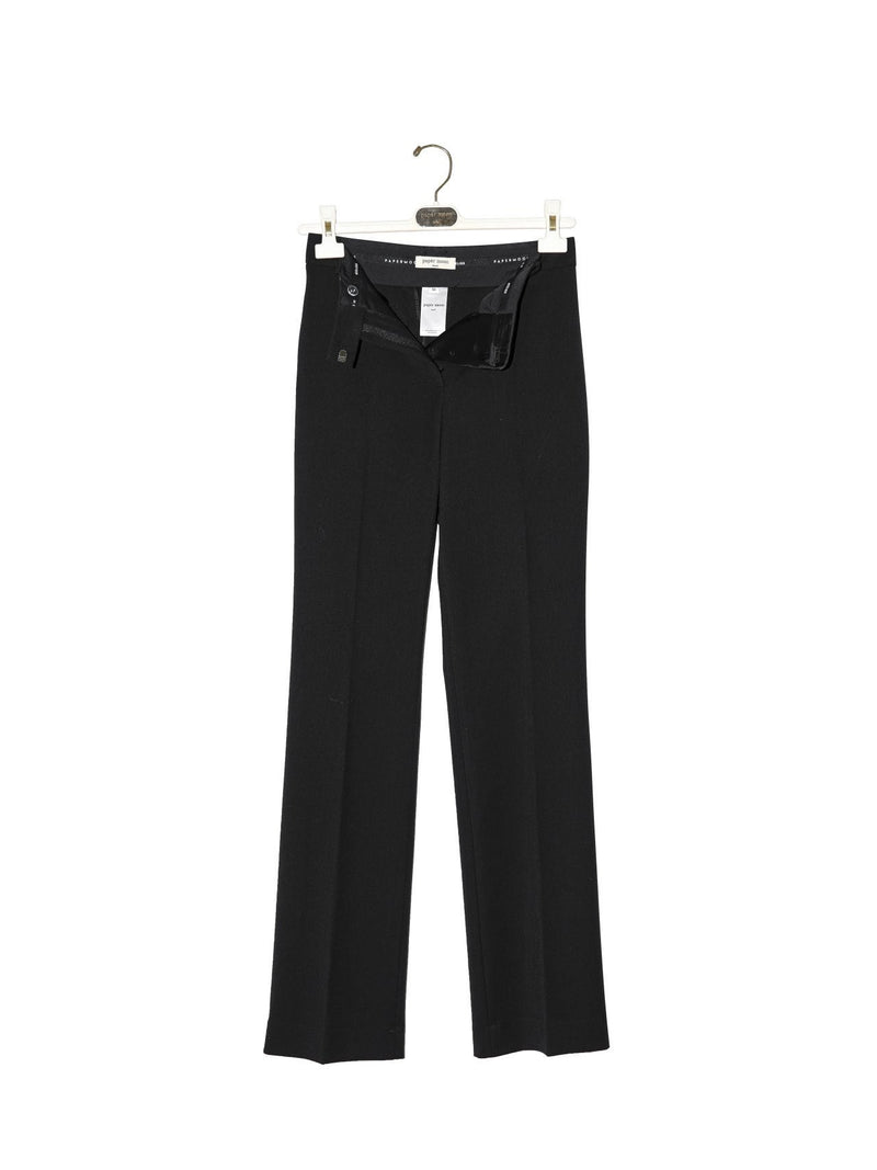 WOOL FLARED TAILORED TROUSERS