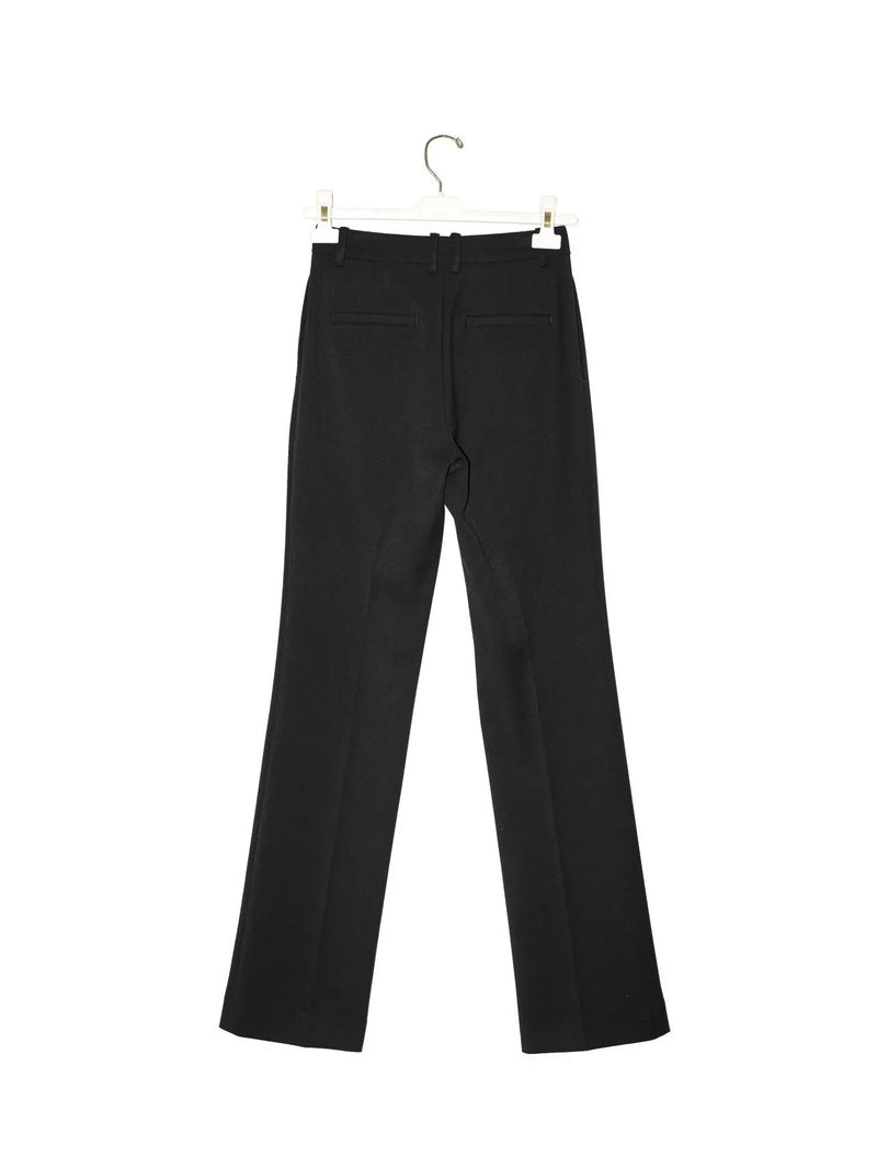 WOOL FLARED TAILORED TROUSERS