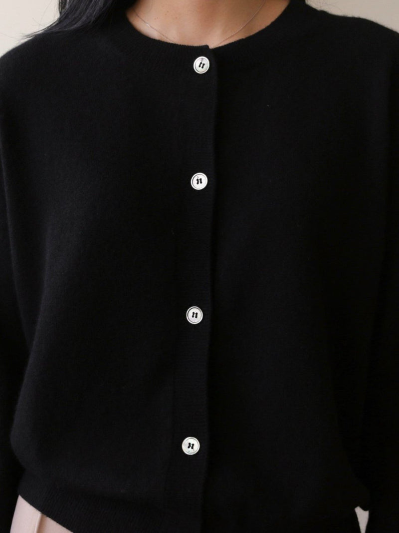 WOOL CASHMERE CARDIGAN