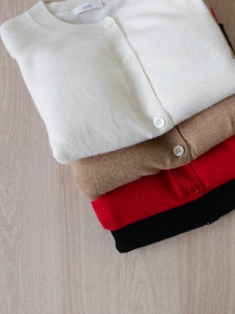 WOOL CASHMERE CARDIGAN