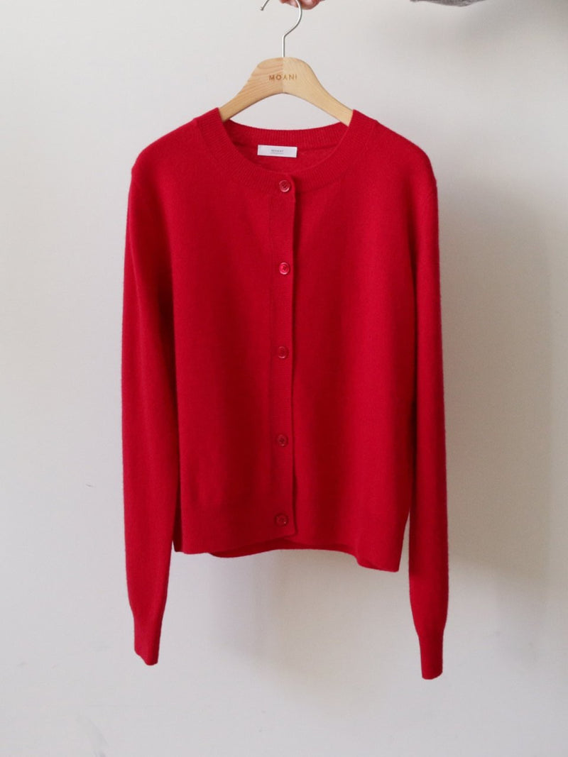 WOOL CASHMERE CARDIGAN