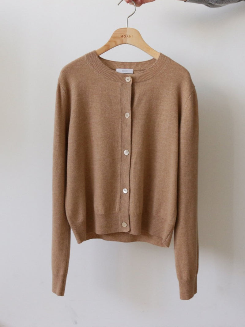 WOOL CASHMERE CARDIGAN