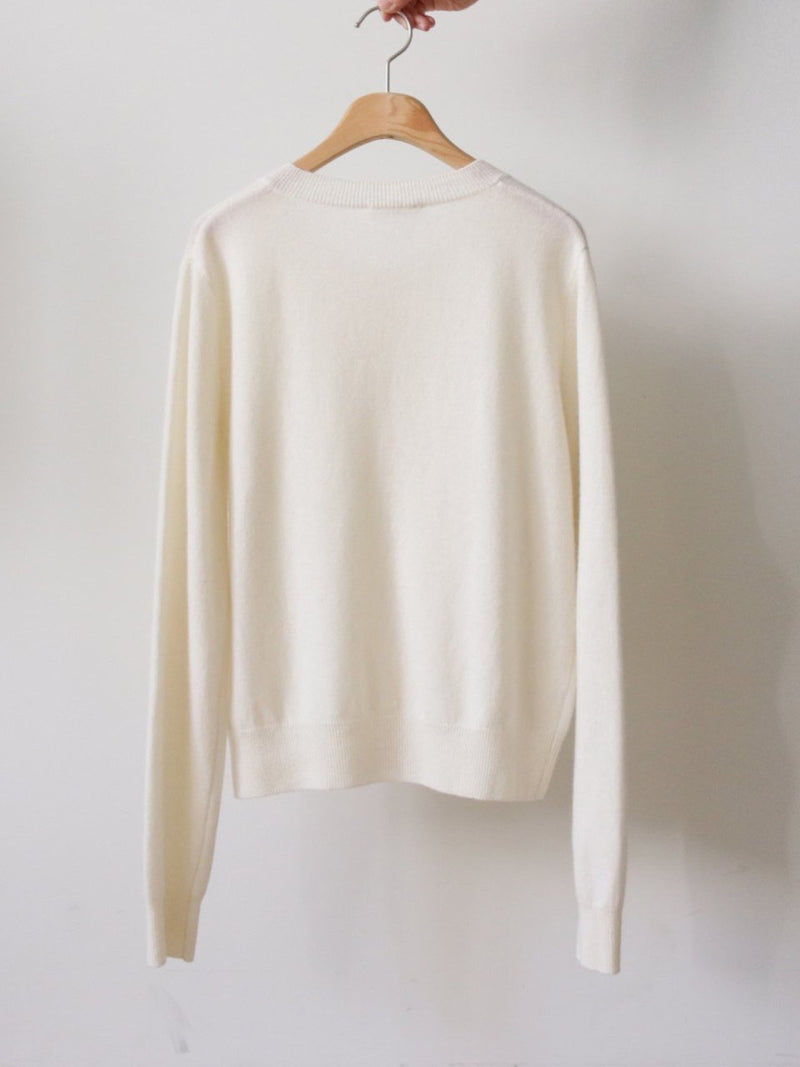 WOOL CASHMERE CARDIGAN