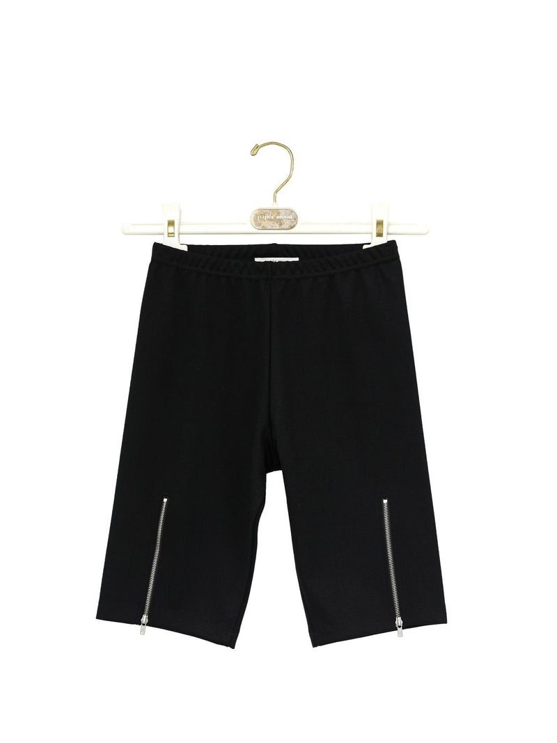 ZIP DETAIL PONTE BIKE PANTS