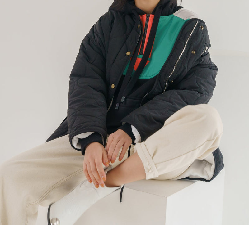 CELL BLENDING MULTI-COLOR HOODIE