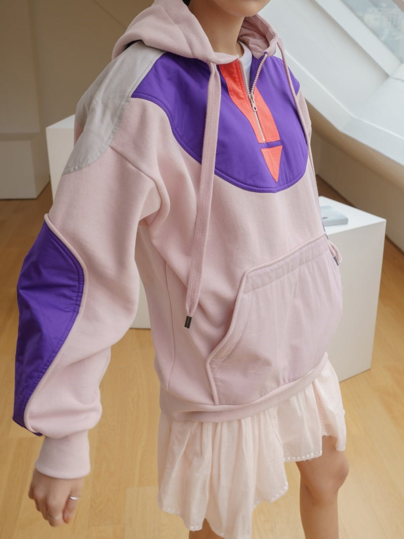 CELL BLENDING MULTI-COLOR HOODIE