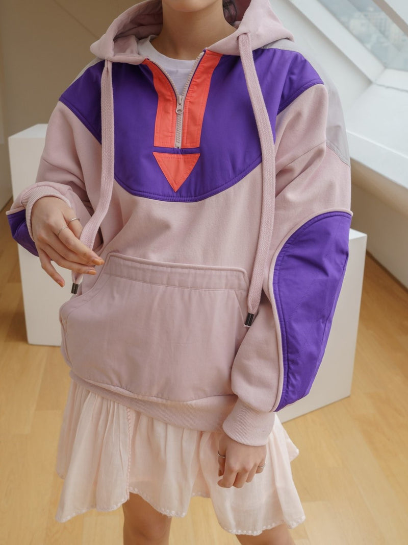 CELL BLENDING MULTI-COLOR HOODIE