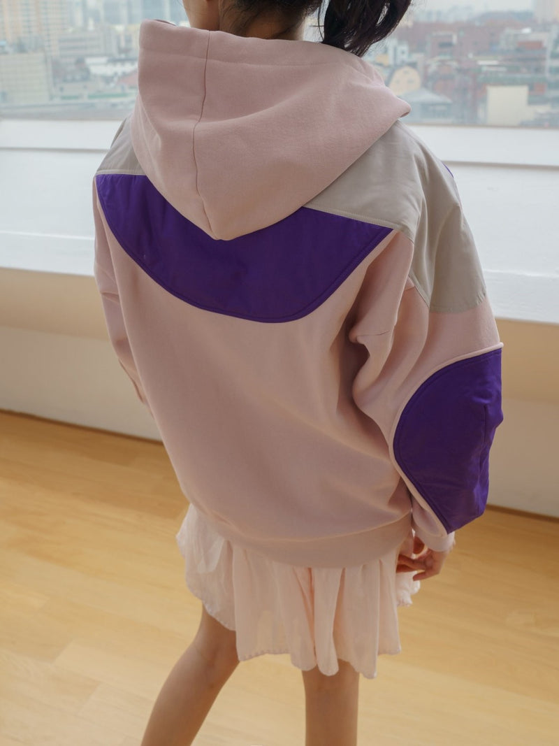 CELL BLENDING MULTI-COLOR HOODIE
