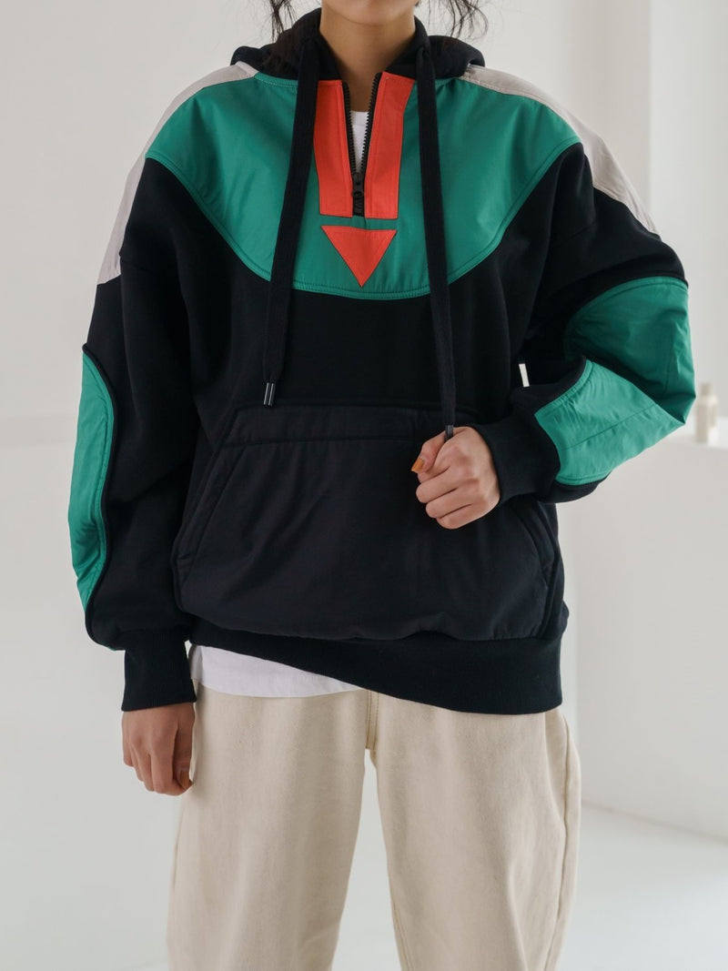CELL BLENDING MULTI-COLOR HOODIE