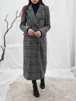 CLASSIC DOUBLE BUTTON MAXI COAT