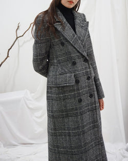 CLASSIC DOUBLE BUTTON MAXI COAT