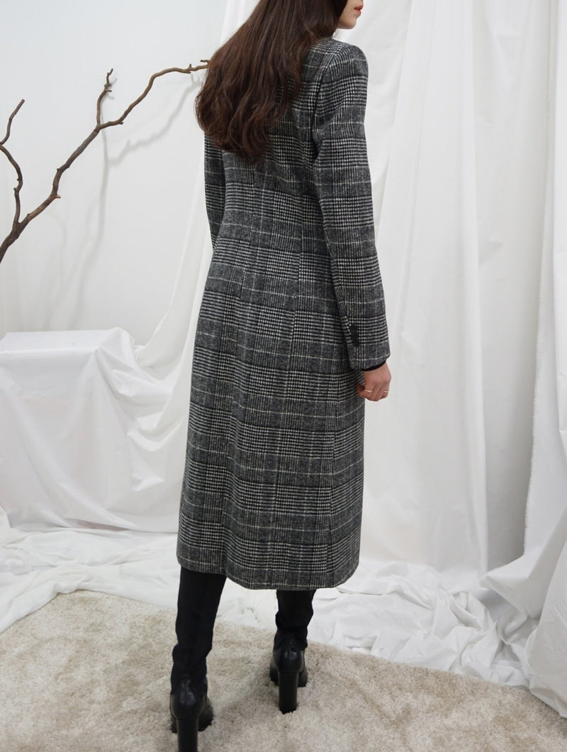 CLASSIC DOUBLE BUTTON MAXI COAT