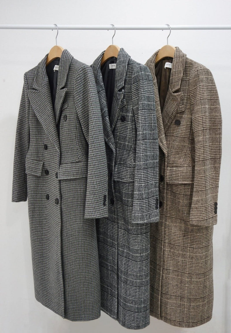 CLASSIC DOUBLE BUTTON MAXI COAT