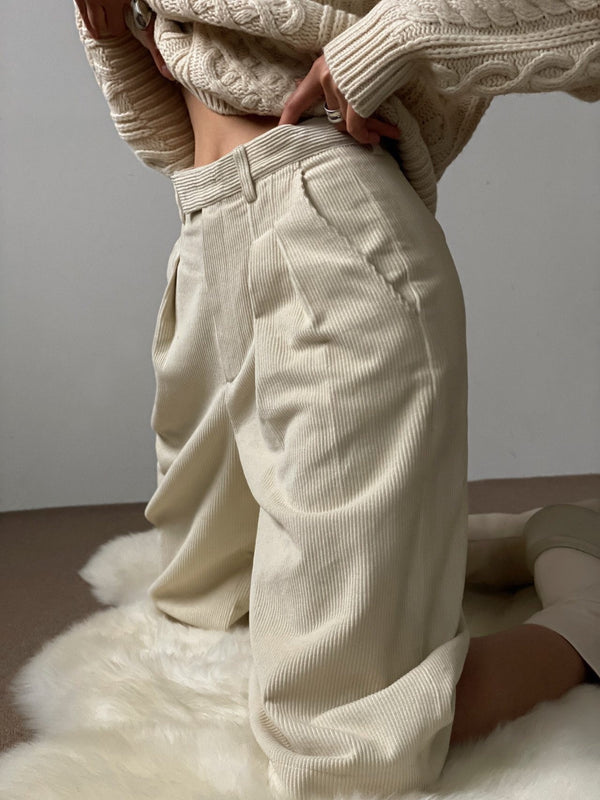 CORDUROY BERMUDA SHORTS