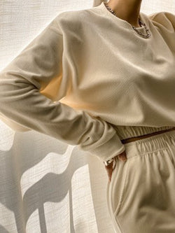 CORDUROY JOGGER SWEATPANTS