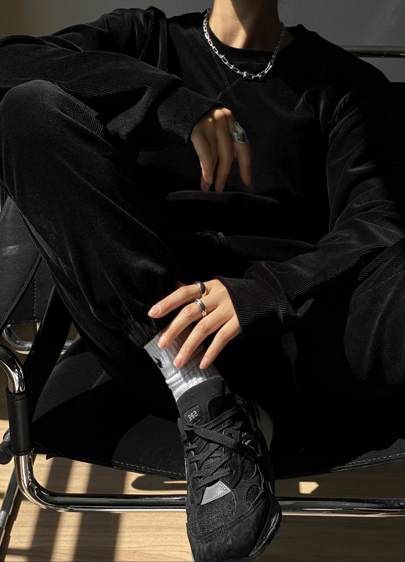 CORDUROY JOGGER SWEATPANTS