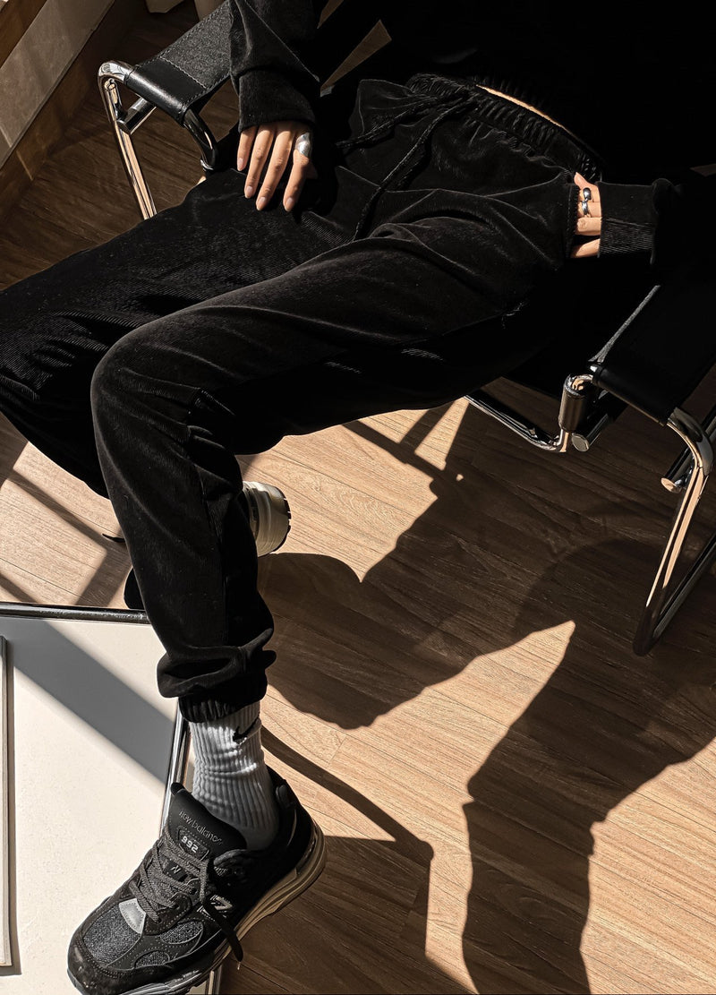 CORDUROY JOGGER SWEATPANTS