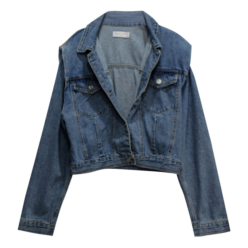 CROPPED DENIM JACKET