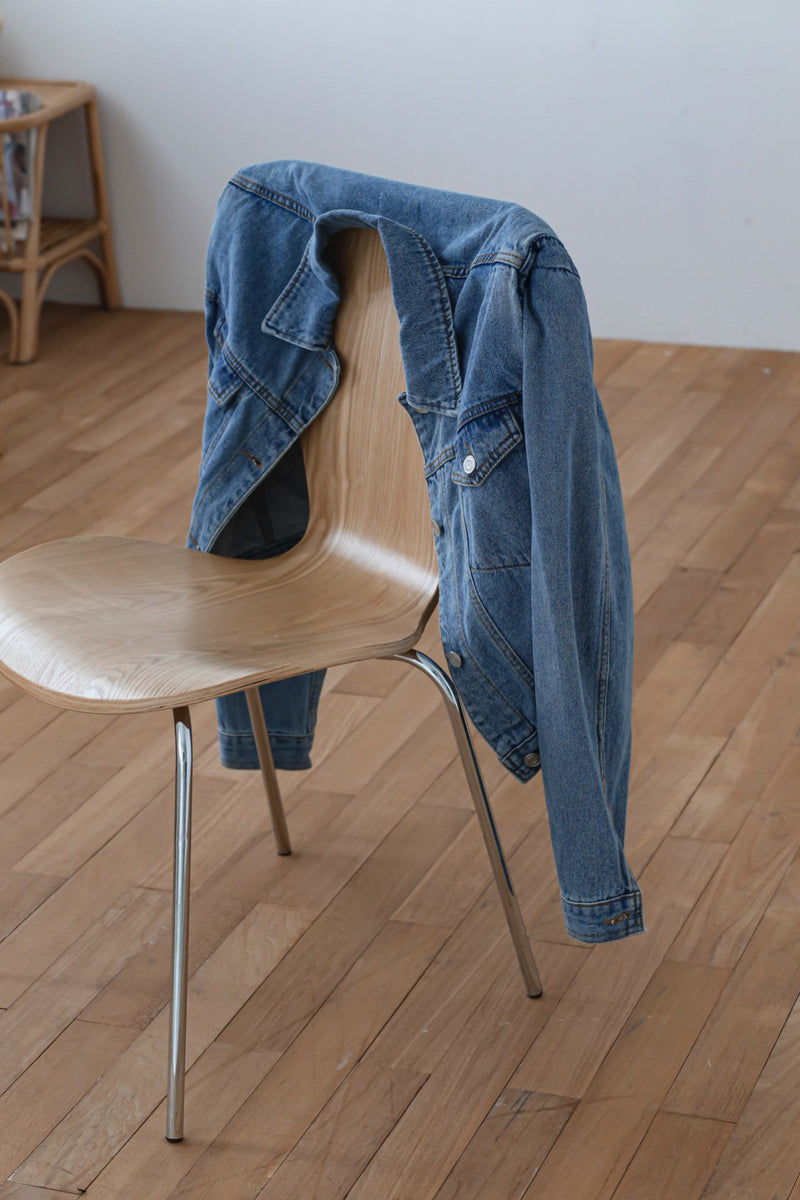 CROPPED DENIM JACKET